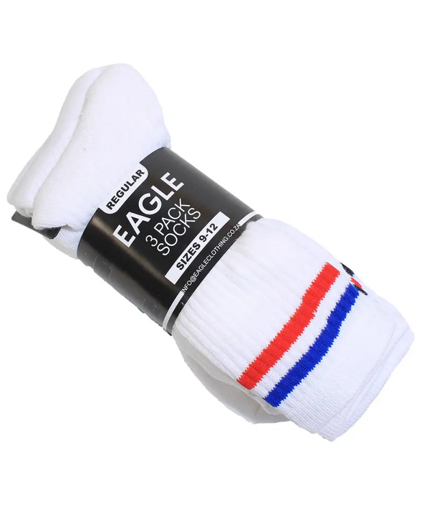 3 Pack Tennis Socks | R149.90 Eagle Clothing Plus Size Big & Tall