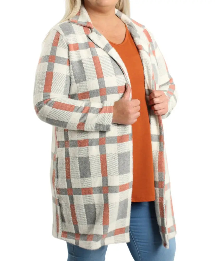 Ladies Check Shacket | R499.90 Eagle Clothing Plus Size Big & Tall