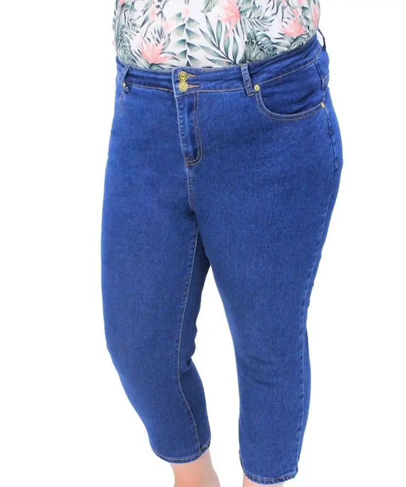 Ladies Denim Capri | R399.90 Eagle Clothing Plus Size Big & Tall