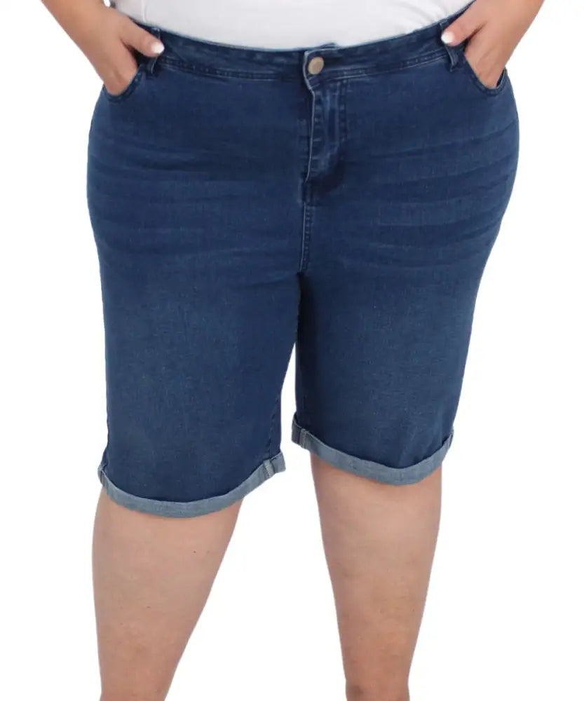 Ladies Eagle Denim Shorts | R359.90 | Eagle Clothing | Plus Size | Big & Tall