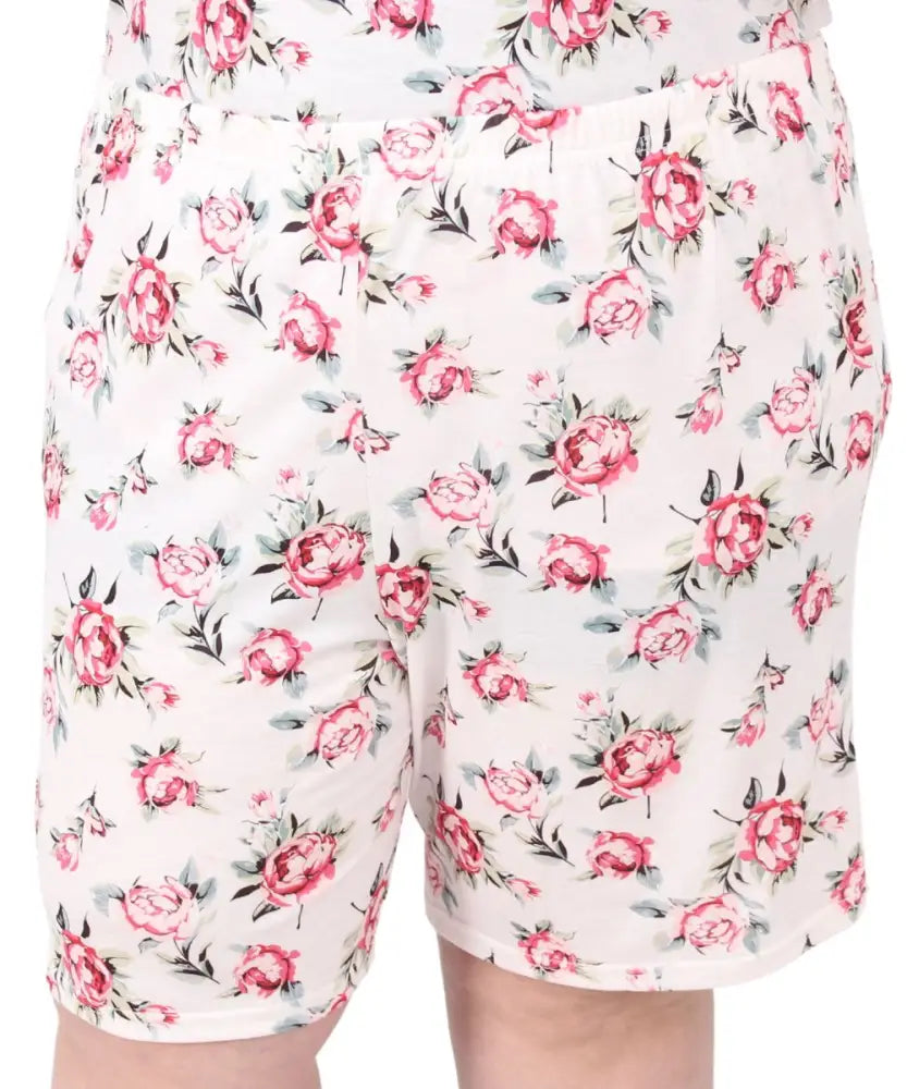 Ladies Floral PJ Shorts | R189.90 | Eagle Clothing | Plus Size | Big & Tall