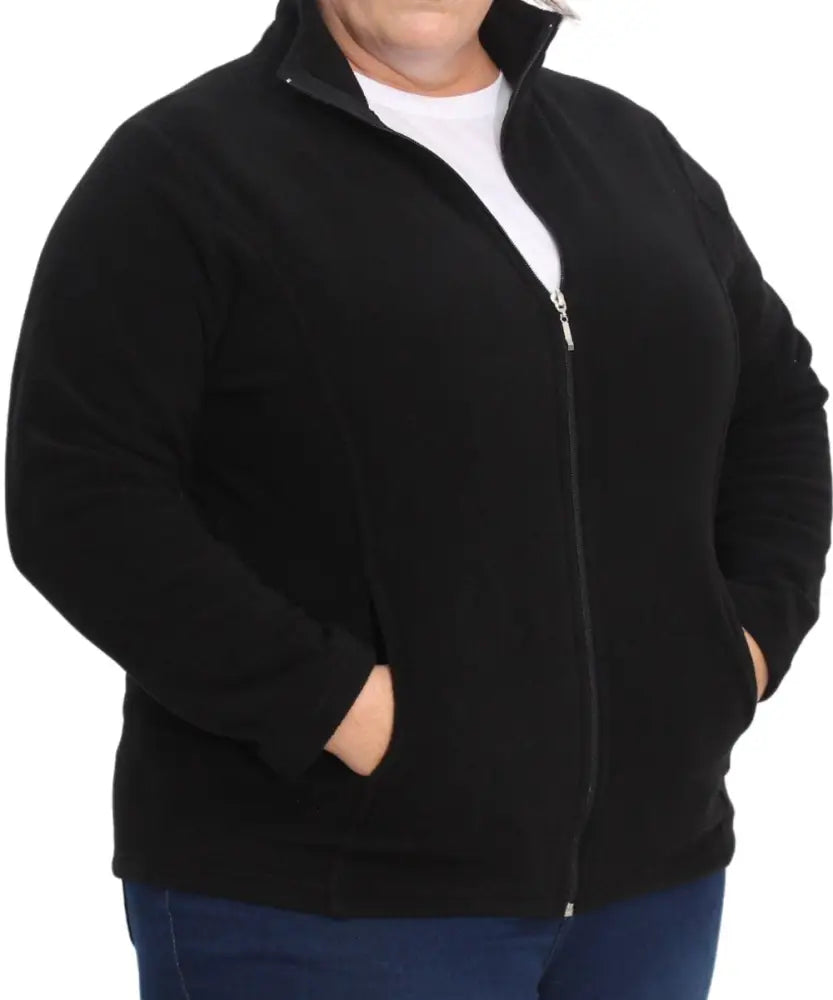 Ladies Long Sleeve Fleece Jacket | R399.90 | Eagle Clothing | Plus Size | Big & Tall