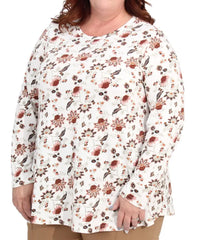 Ladies Long Sleeve Printed Tunic | R349.90 | Eagle Clothing | Plus Size | Big & Tall