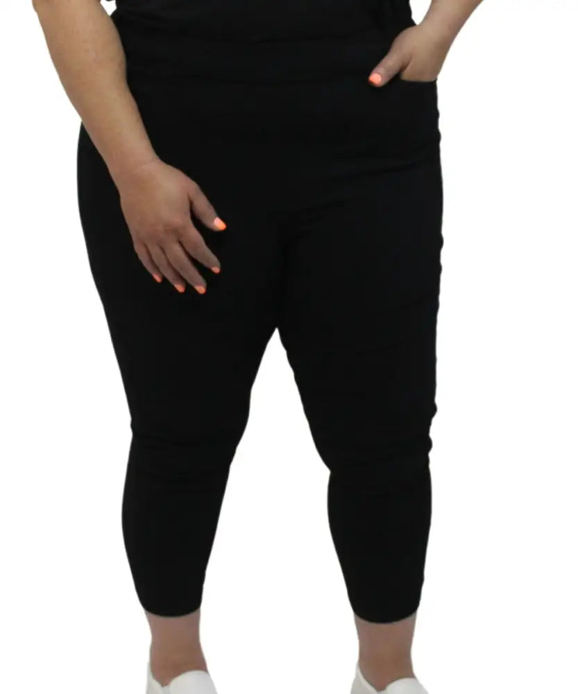 Ladies Plain Bengaline Capri | R349.90 | Eagle Clothing | Plus Size | Big & Tall