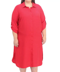 Ladies Plain Shirt Dress | R399.90 | Eagle Clothing | Plus Size | Big & Tall