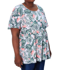 Ladies Printed Babydoll Tunic | R169.90 | Eagle Clothing | Plus Size | Big & Tall