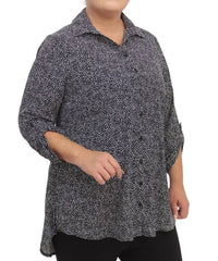 Ladies Printed Blouse | R399.90 | Eagle Clothing | Plus Size | Big & Tall