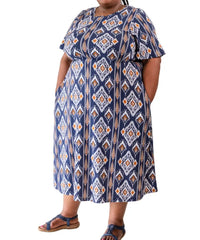 Ladies Printed Dress | R279.90 | Eagle Clothing | Plus Size | Big & Tall