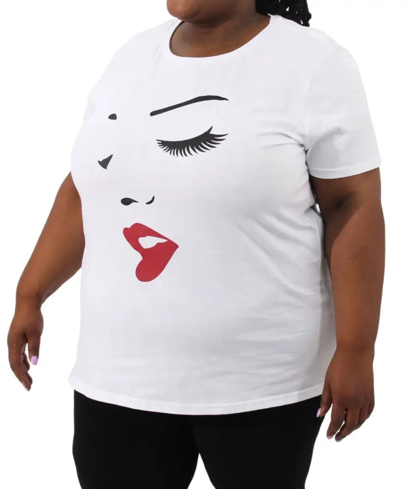 Ladies Printed Face Tee | R139.90 | Eagle Clothing | Plus Size | Big & Tall