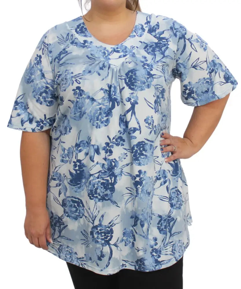 Ladies Printed Fancy Tunic | R379.90 | Eagle Clothing | Plus Size | Big & Tall