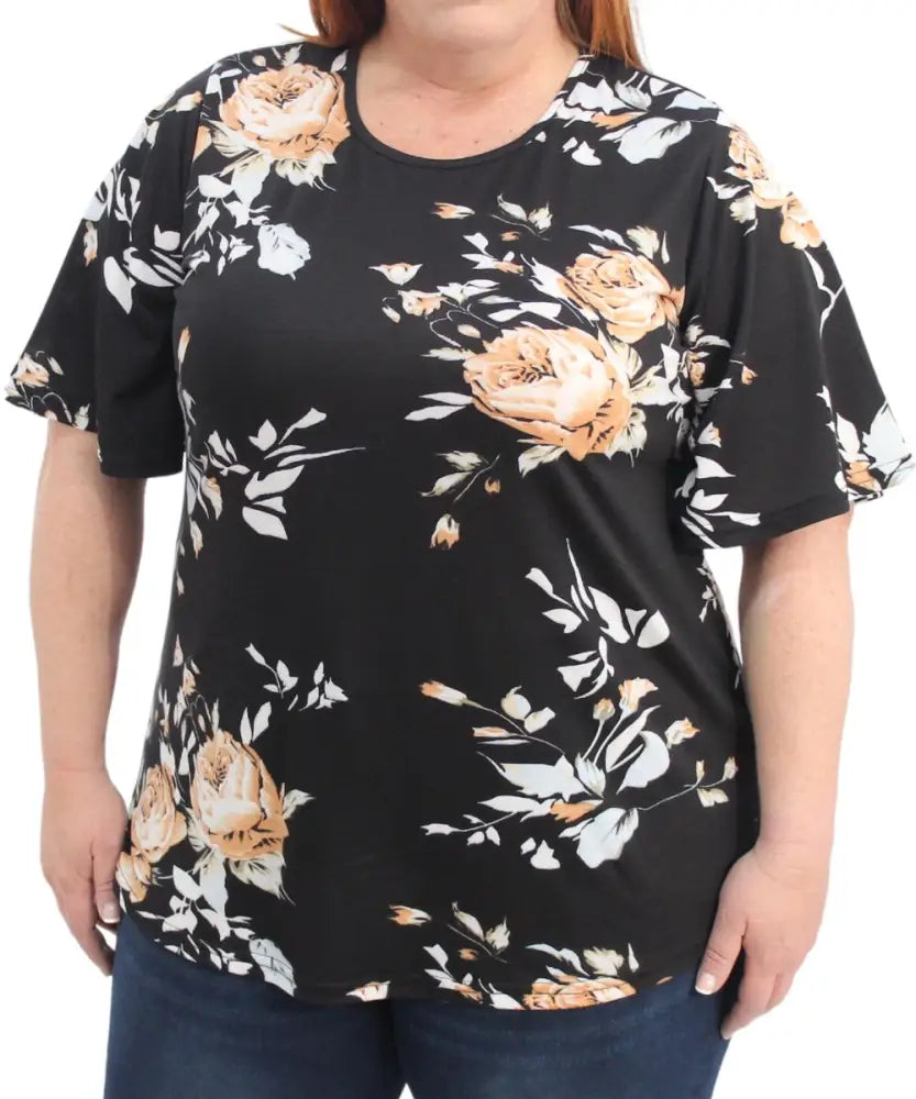 Ladies Printed Flare Tunic | R299.90 | Eagle Clothing | Plus Size | Big & Tall