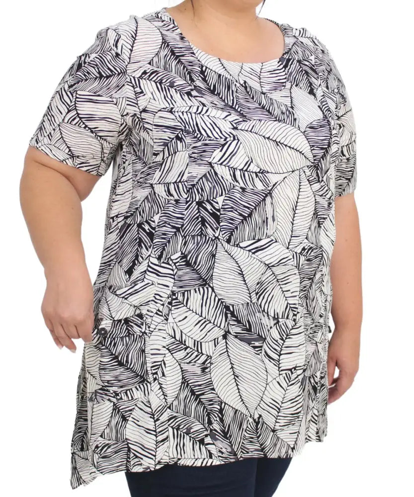 Ladies Printed Hanky Tunic | R349.90 | Eagle Clothing | Plus Size | Big & Tall