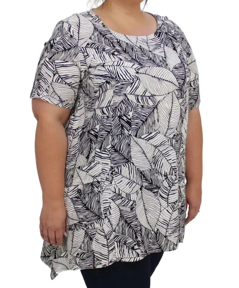 Ladies Printed Hanky Tunic | R349.90 | Eagle Clothing | Plus Size | Big & Tall