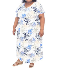 Ladies Printed Maxi Dress | R289.90 | Eagle Clothing | Plus Size | Big & Tall