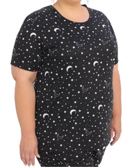 Ladies Printed Moon and Stars PJ Tee | R209.90 | Eagle Clothing | Plus Size | Big & Tall