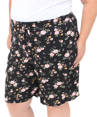 Ladies Printed Rayon Shorts | R159.90 | Eagle Clothing | Plus Size | Big & Tall