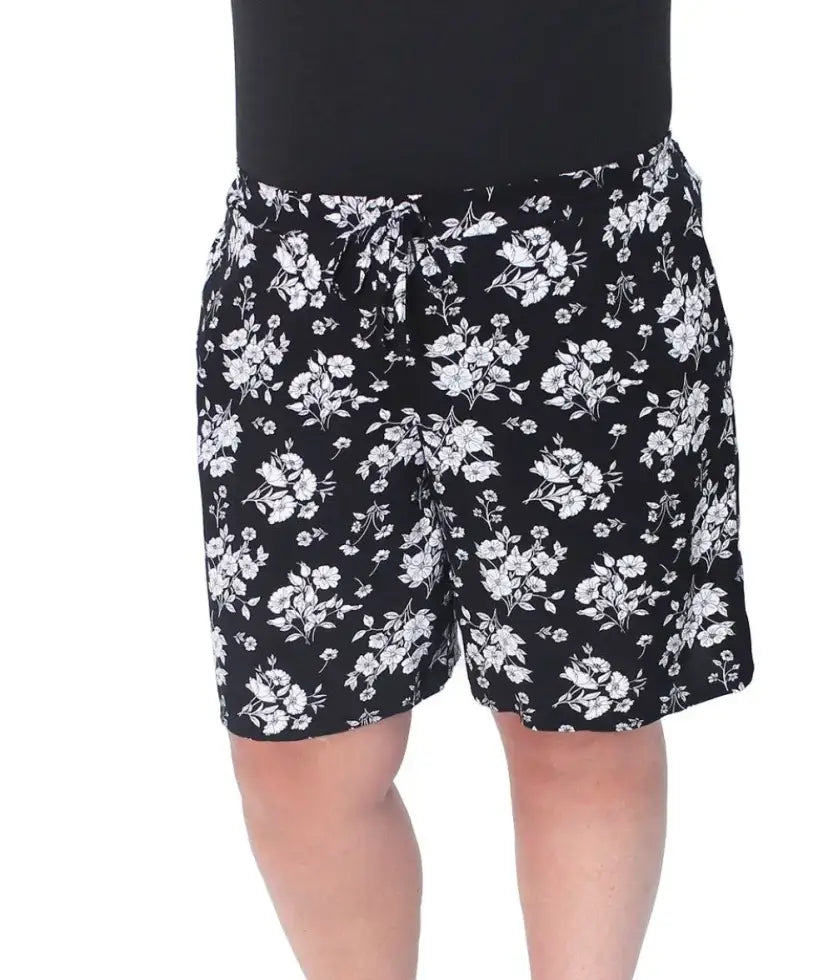 Ladies Printed Rayon Shorts | R179.90 Eagle Clothing Plus Size Big & Tall