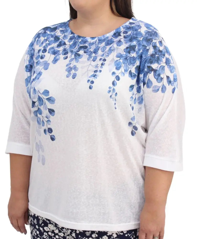 Ladies Printed Slub Tunic | R319.90 | Eagle Clothing | Plus Size | Big & Tall