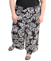 Ladies Printed Wide Leg Capri | R299.90 | Eagle Clothing | Plus Size | Big & Tall