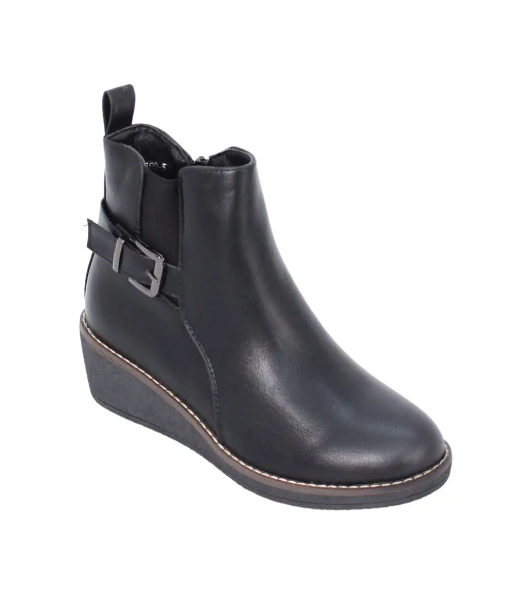Eagle Clothing | Plus Size | Big & Tall | Ladies Savoy Crepe Ankle Boot ...