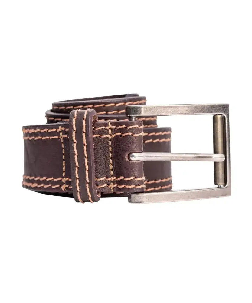 Mens 40MM Leather Stitch Belt | R379.90 | Eagle Clothing | Plus Size | Big & Tall