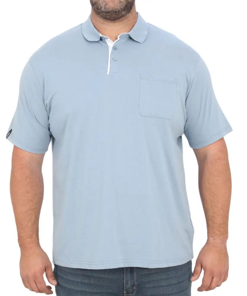 Mens Detailed Plain Golfer | R329.90 | Eagle Clothing | Plus Size | Big & Tall