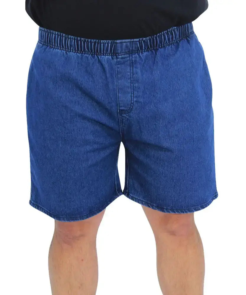 Mens Elasticated Denim Shorts | R399.90 | Eagle Clothing | Plus Size | Big & Tall