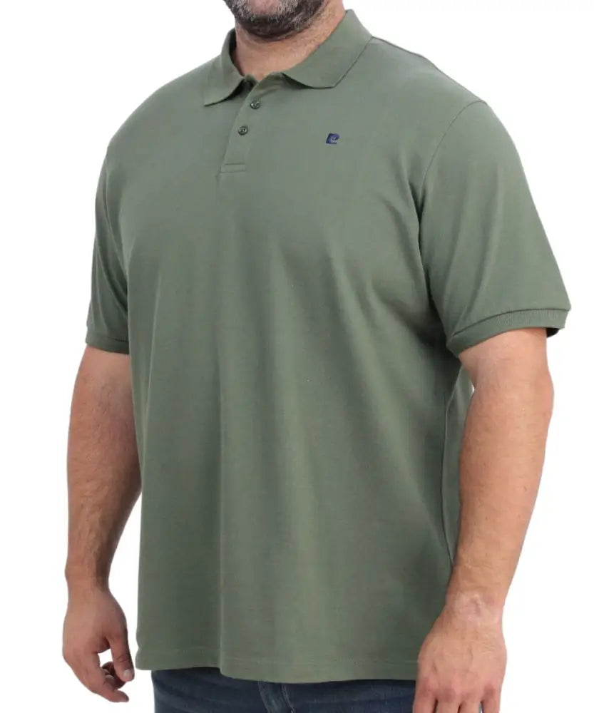 Mens Pierre Cardin Pique Golfer | R499.90 | Eagle Clothing | Plus Size | Big & Tall