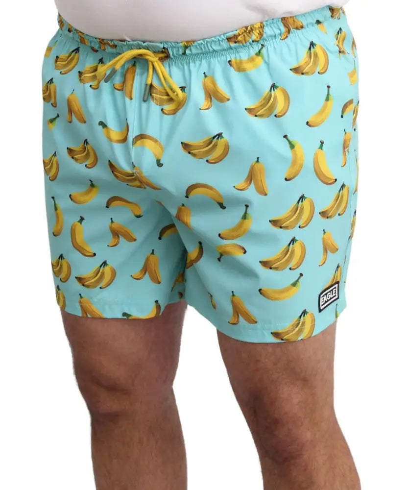 Mens Printed Banana Swim Shorts | R449.90 | Eagle Clothing | Plus Size | Big & Tall