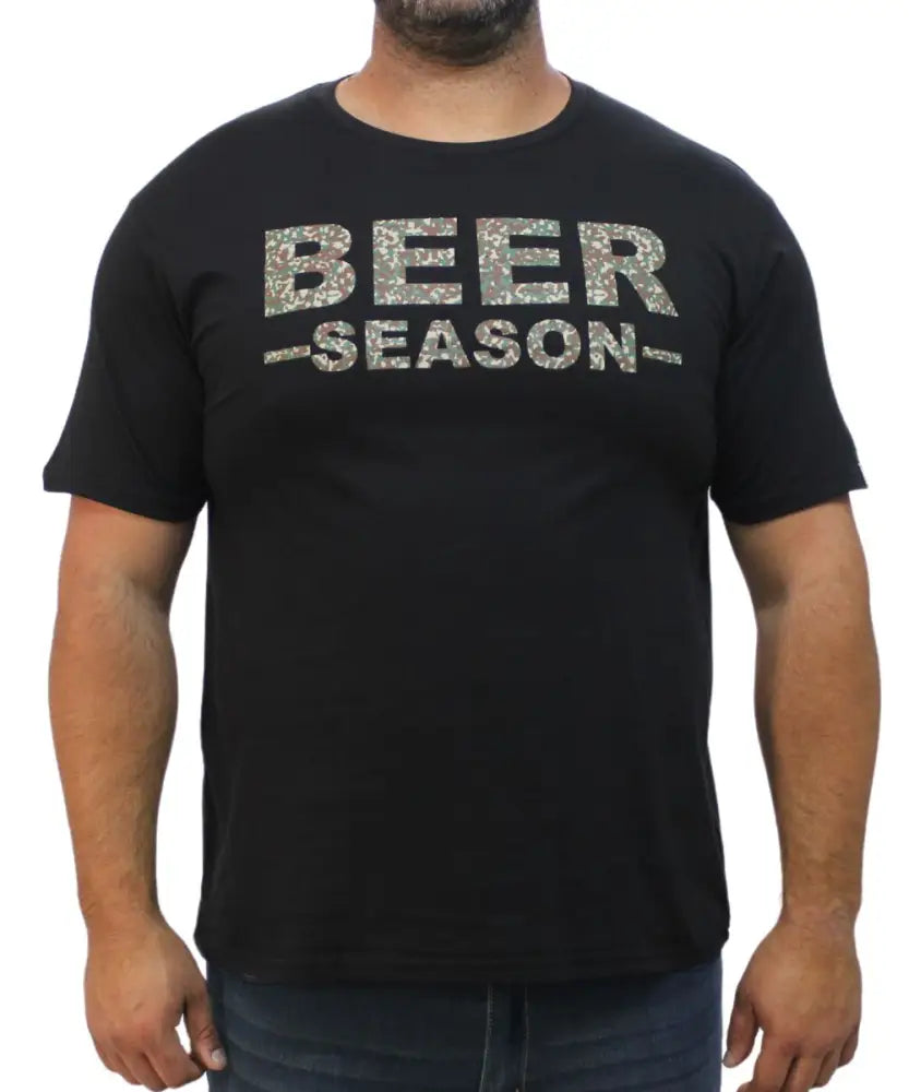 Mens Printed Beer Season Tee | R279.90 | Eagle Clothing | Plus Size | Big & Tall