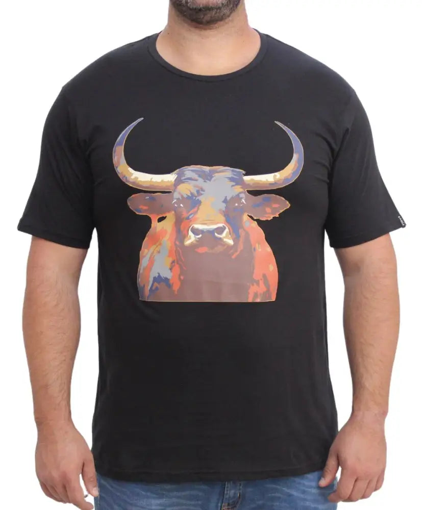 Mens Printed Buffalo Tee | R279.90 | Eagle Clothing | Plus Size | Big & Tall