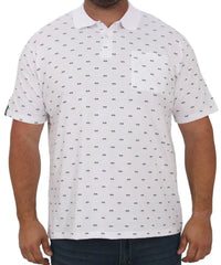 Mens Printed Golfer | R419.90 | Eagle Clothing | Plus Size | Big & Tall