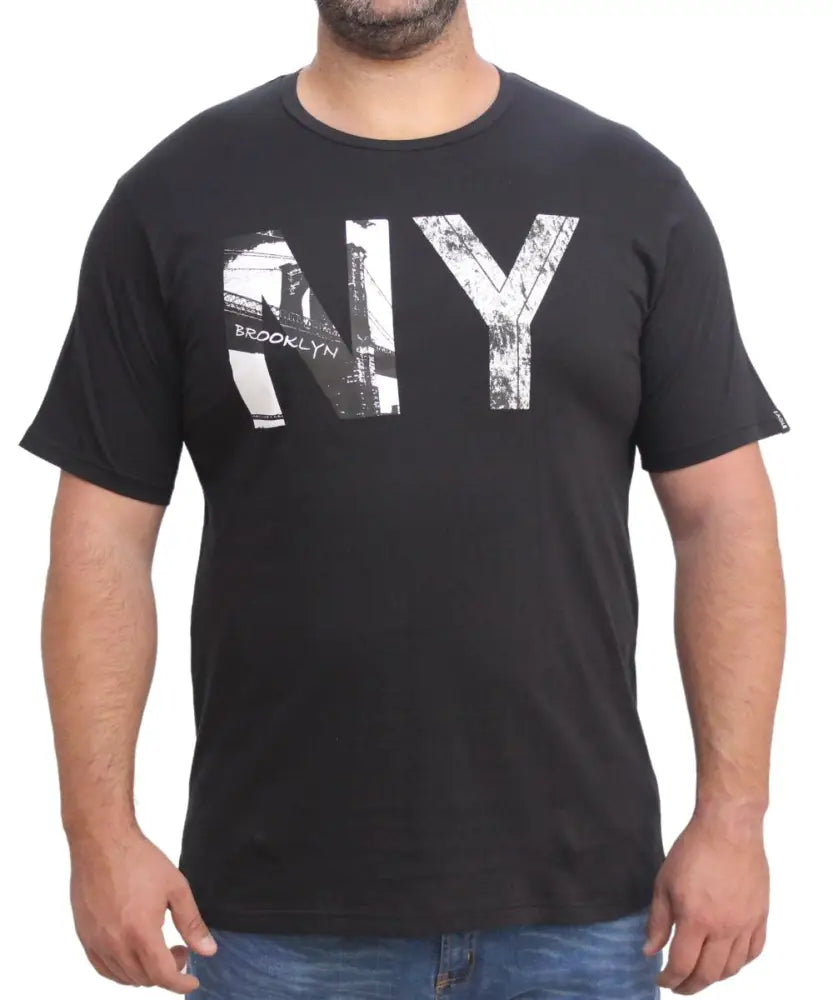 Mens Printed New York Tee | R279.90 | Eagle Clothing | Plus Size | Big & Tall