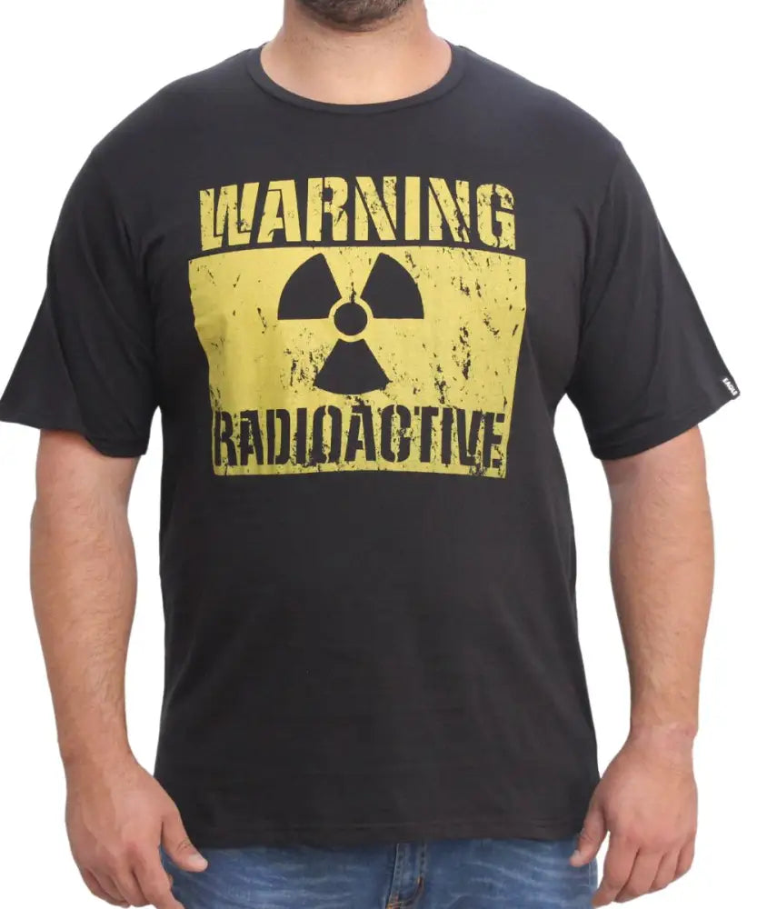 Mens Printed Radio Active Tee | R279.90 | Eagle Clothing | Plus Size | Big & Tall