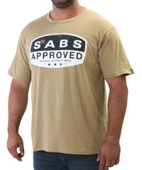 Mens Printed SABS Tee | R269.90 | Eagle Clothing | Plus Size | Big & Tall