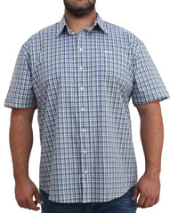 Mens Short Sleeve Check Shirt | R479.90 | Eagle Clothing | Plus Size | Big & Tall