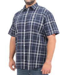 Mens Short Sleeve Check Shirt | R429.90 Eagle Clothing Plus Size Big & Tall