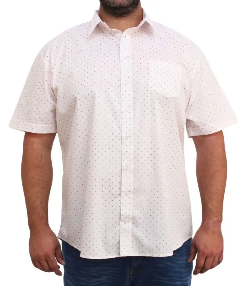 Mens Short Sleeve Printed Shirt | R479.90 | Eagle Clothing | Plus Size | Big & Tall