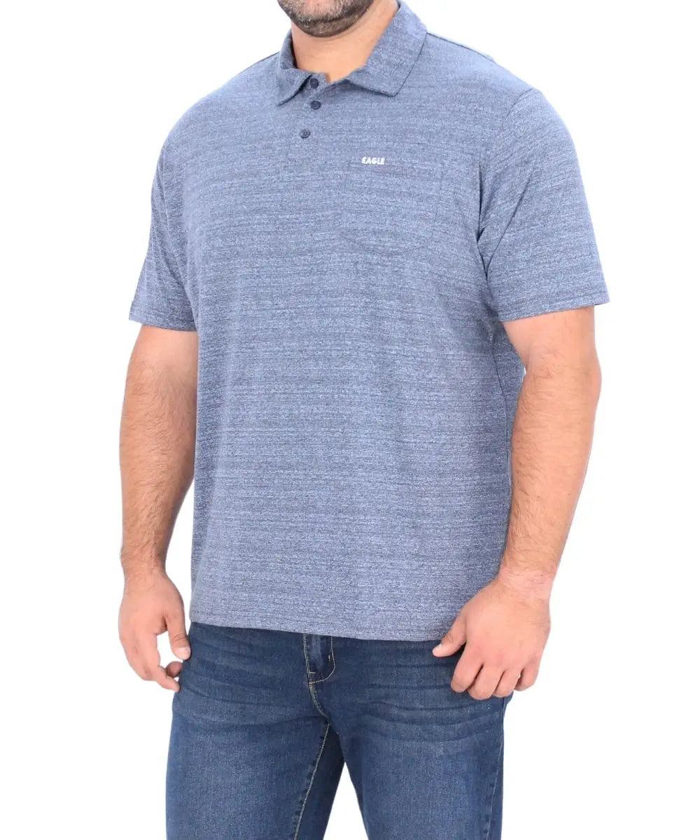 Mens Space Dye Golfer | R379.90 Eagle Clothing Plus Size Big & Tall