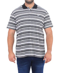 Mens Stripe Golfer | R399.90 Eagle Clothing Plus Size Big & Tall